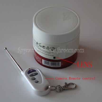 Shower Spy Camera-Hair Conditioner Waterproof 1080P 32GB HD Bathroom Spy Camera DVR Motion Activated Remote Control ON/OFF