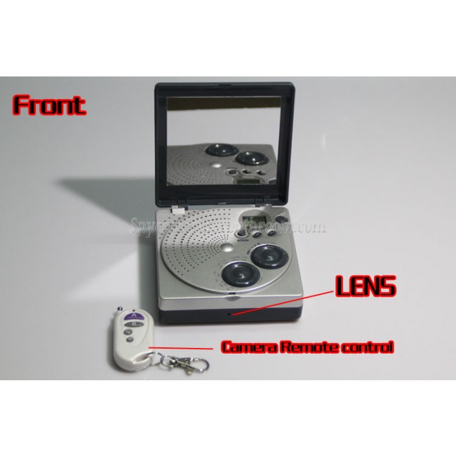 Buy Mirror Shower Radio Camera HD Shower Hidden Radio 1080P 32GB Motion